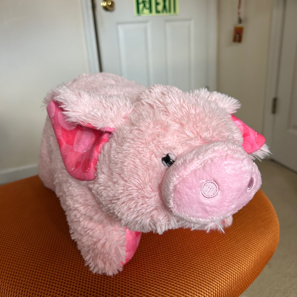 Bubblegum Scented Pink Plush Pig Pillow Pet